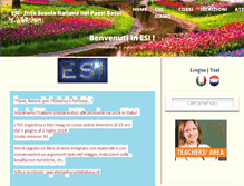Tablet Screenshot of esi-scuolaitaliana.org